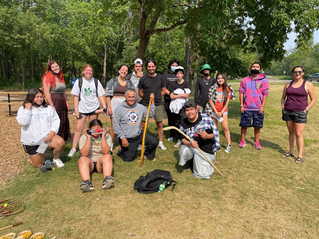 Youth with Norbert Mercredi